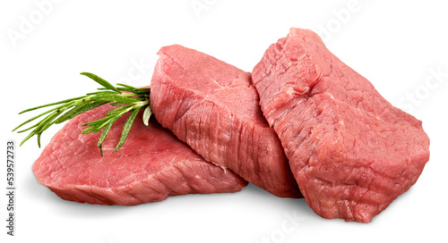 Two Raw Steaks photo