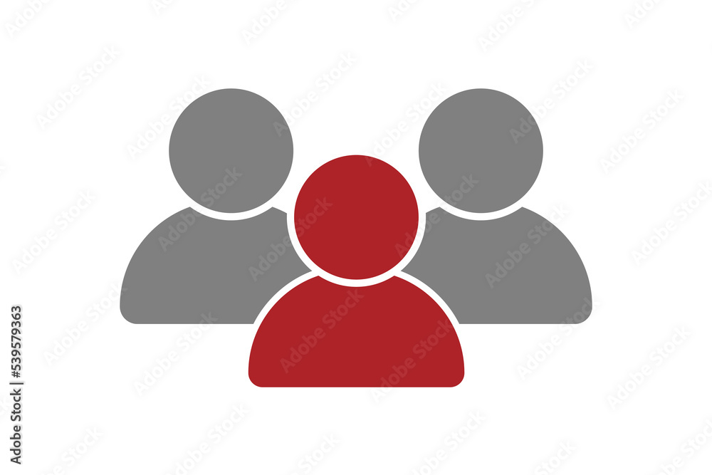 Talking people vector icon isolated on white background Talking people vector icon isolated on white background