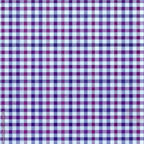 Gingham pattern fabric texture. Computer generated image. A.I. generated art. 