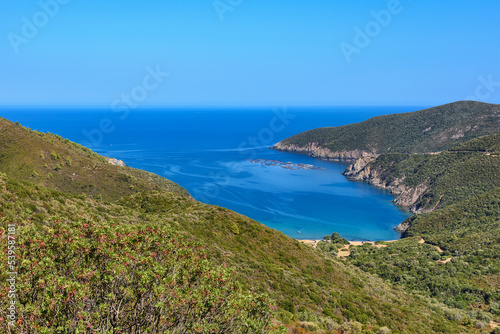 Mamba Beach in Sithonia on the Halkidiki peninsula in Greece