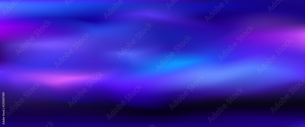 Fototapeta premium Abstract illustration blue background with particles, vector