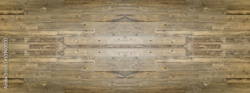 レトロな木板の床 ブラウンのウッドテクスチャ