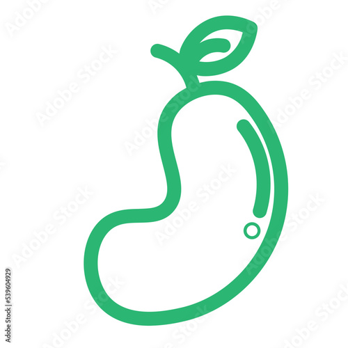 dessert food fruit healthy juice mango vegetable icon