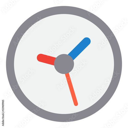 Free Download Clock flat style icon - GFXLoad