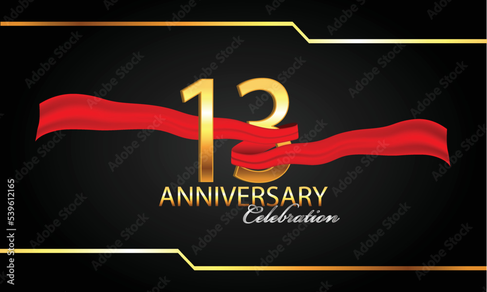 13 anniversary celebration. 13th anniversary celebration. 13 year ...