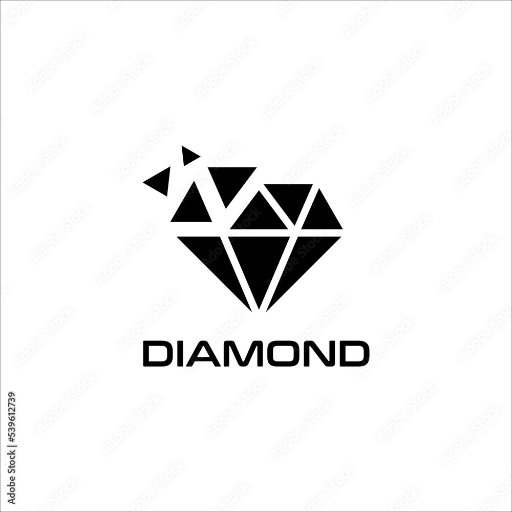 Diamond logo design Template Diamond logo design Template