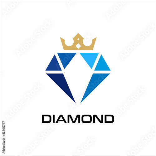 Diamond logo design Template