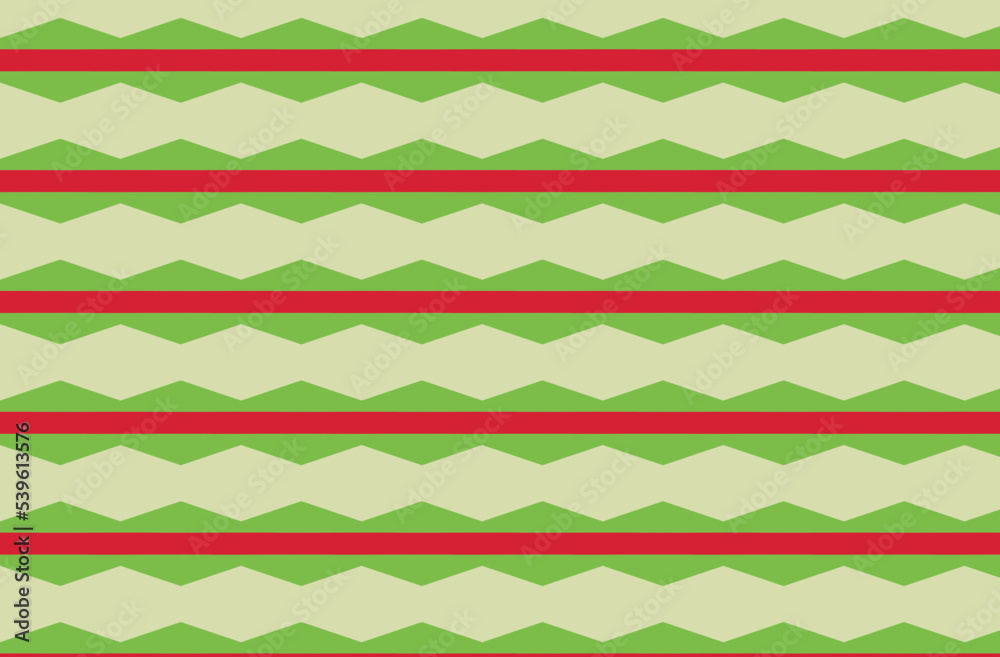 Green seamless pattern with shapes Green seamless pattern with shapes