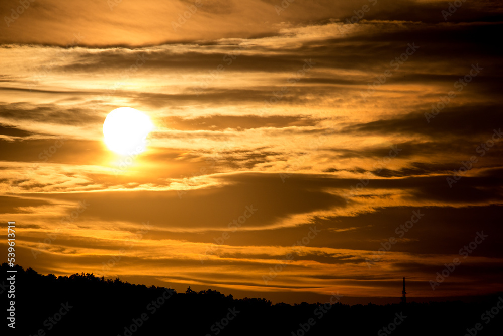 Obraz premium sunset in the sky