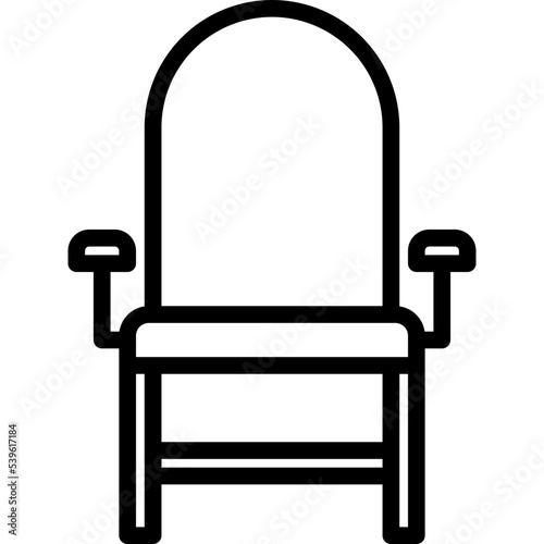 Seat outline icon