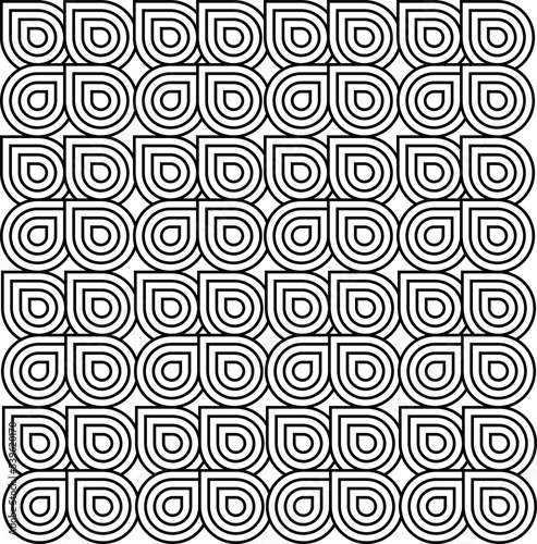 Abstract seamless pattern Design