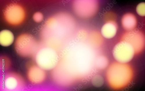 Festival and party bokeh soft light abstract background, Vector eps 10 illustration bokeh particles, Background decoration
