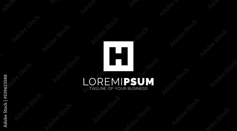 Letter H logo icon design template elements Letter H logo icon design template elements