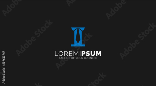 Initial Letter I Logo Logo Design