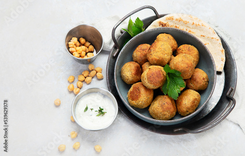 Chickpeas falafel