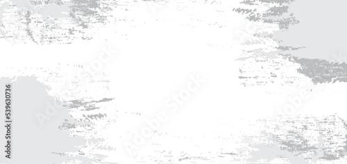 Abstract gray grunge texture isolated on white background for media promotion. Vector, 2023