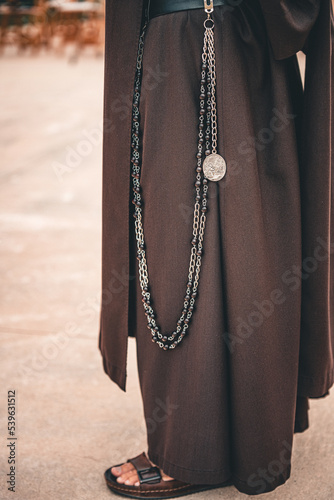 woman in black dress