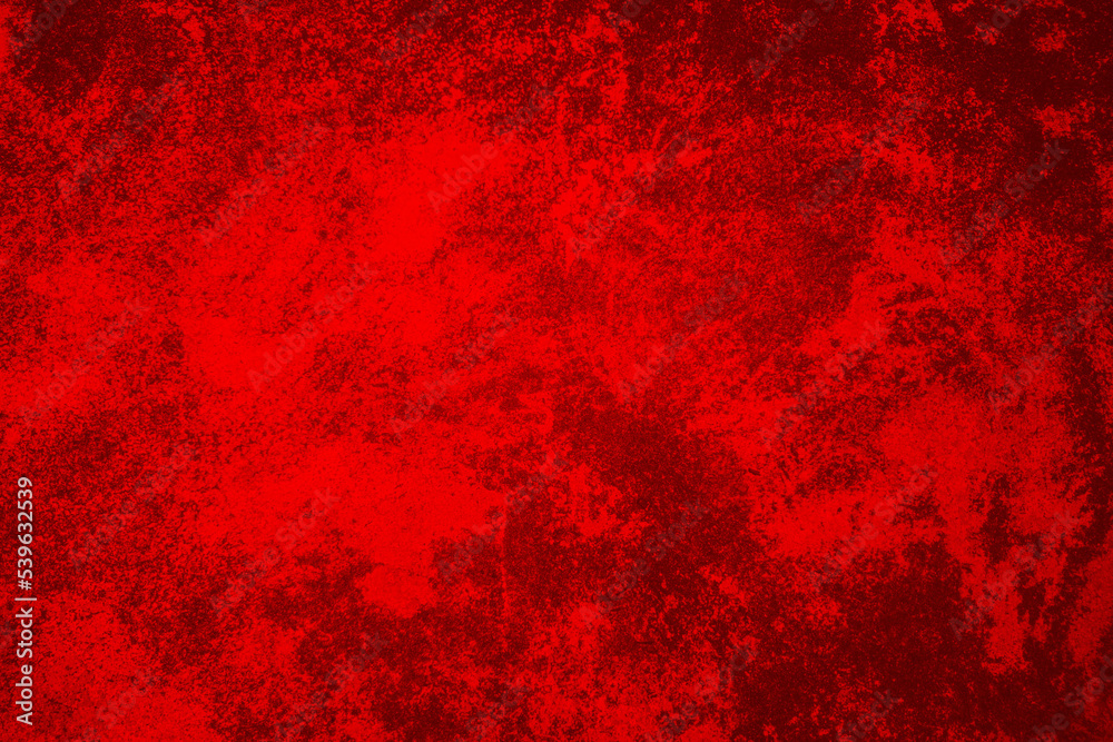 stains on red wall