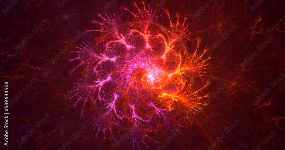3D rendering abstract circle light background 3D rendering abstract circle light background