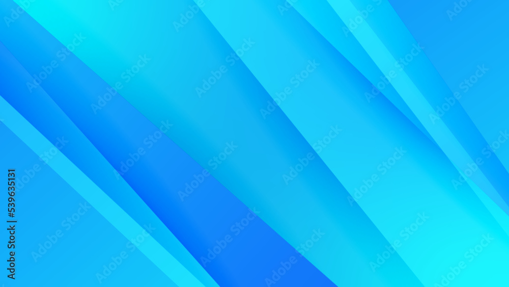 Abstract blue background with light line and minimal concept