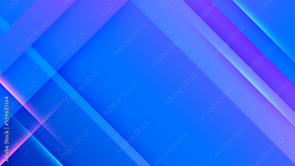 Modern blue and purple gradient technology background. Abstract futuristic tech banner with a gradient shape and light