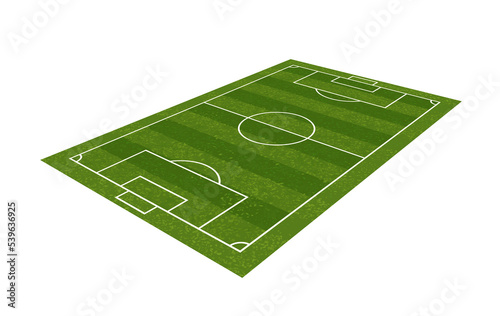 Soccer field or football field.
