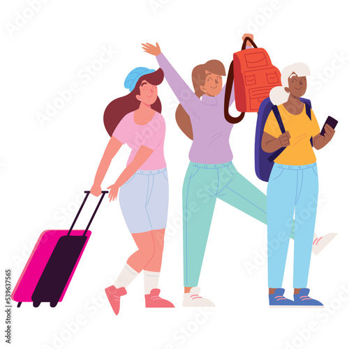 women travel and adventure