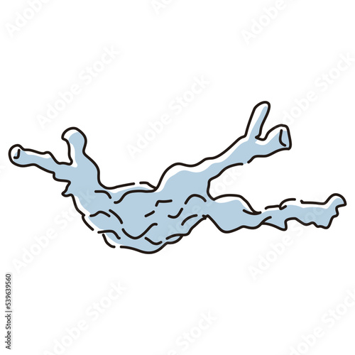 流木のイラスト