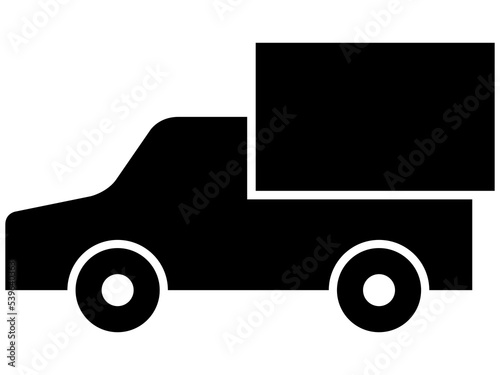 Wallpaper Mural Logistics car icon Torontodigital.ca