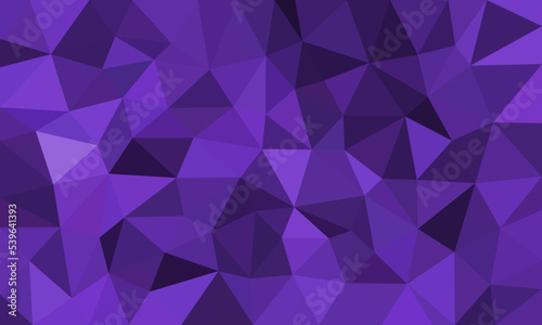 low poly purple triangle shape background. abstract low poly background of triangles. Polygonal purple geometric vector.