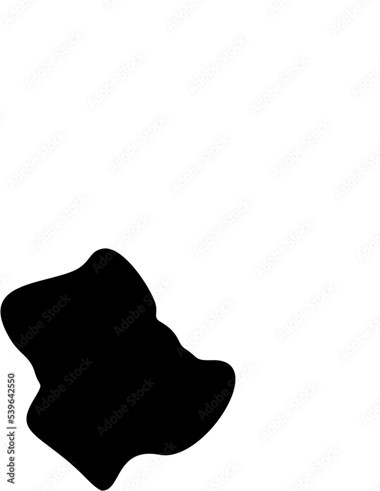 Liquid and fluid shape abstract