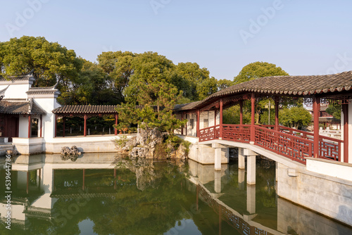 A traditional garden in the Jiangnan style