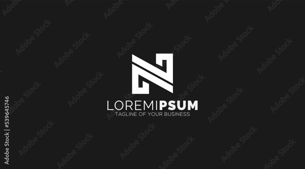 Letter N Modern Logo Template Vector Letter N Modern Logo Template Vector