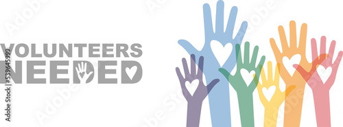 Volunteers Needed banner.