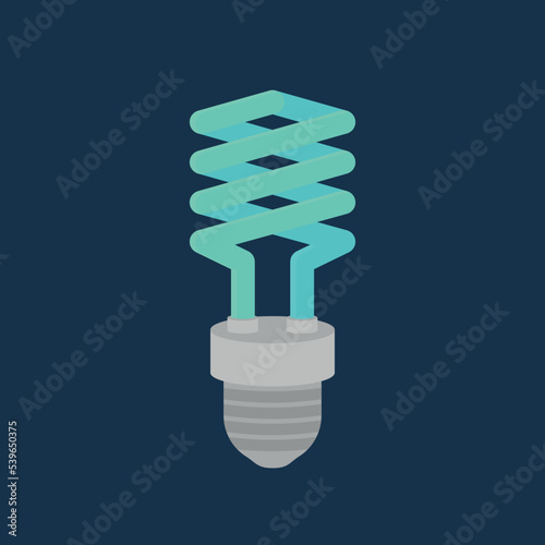 Fluorescent lamp, spiral energy saving lamp