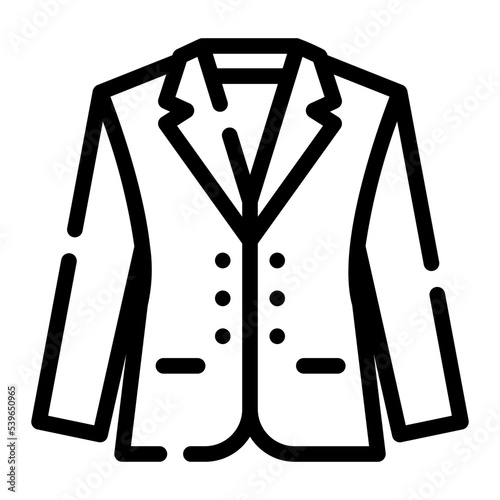 blazer line icon