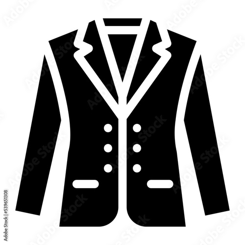 blazer glyph icon
