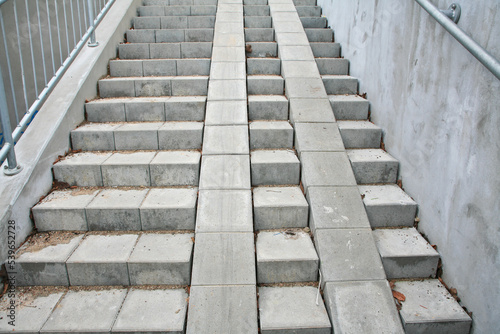 Staircase in concrete