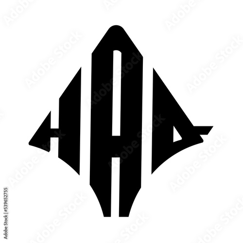 HAQ logo. HAQ logo letter logo design vector image. HAQ letter logo design. HAQ modern and creative letter logo. 3 letter logo Vector Art Stock Images.  
  photo