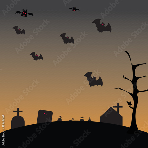Spider web Halloween background. Vector illustration
