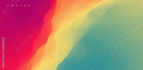 Abstract background with dynamic effect. Creative design poster with vibrant gradients. Vector illustration for advertising, marketing, presentation. Mobile screen.
