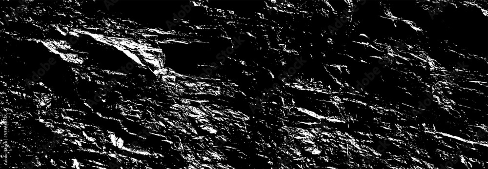 Obraz premium Grungy cragged bumpy pitted cavity stone facade, split layer gap.Ruined cracked shattered worn rough hiking canyon.Old ragged grunge steep marble cliff. Grand vintage crannied damaged impressive gorge