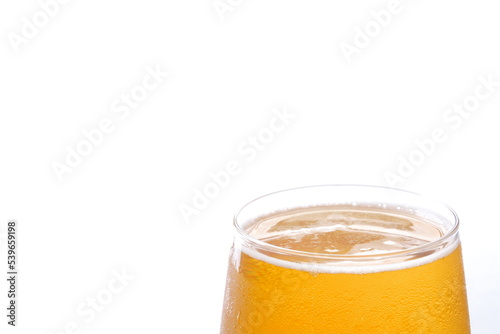よく冷えたビールのグラス