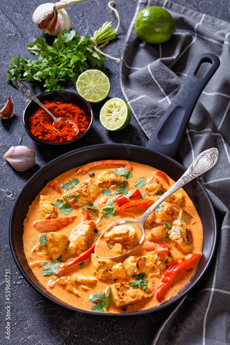 Fish Stew cooked with coconut milk and veggies