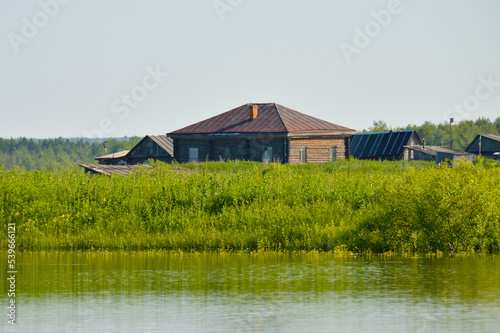 Along house