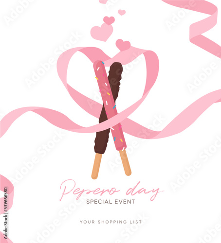 pepero day illustration