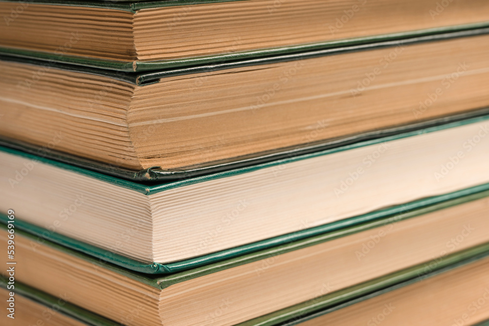 Old books isolated on white background. Old books isolated on white background.
