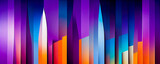 Abstract panorama wallpaper stripe background made of paper