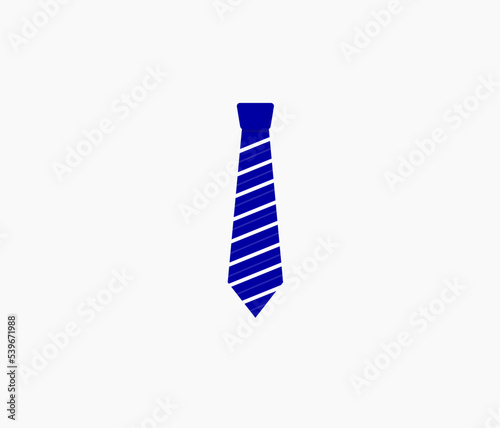 blue tie vector