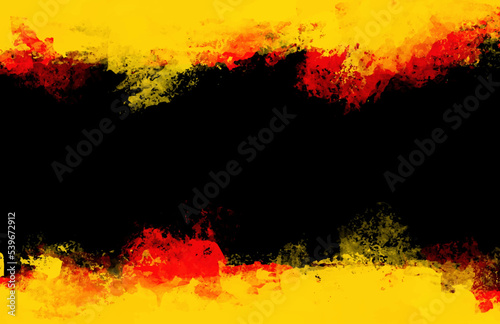 Fond grunge couleur feu